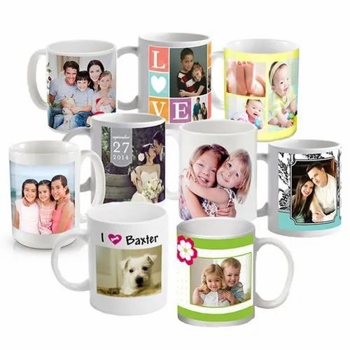 Custom Photo Printed Ceramic Coffee Mug - Personalized Gift Mug with High-Quality Picture & Text Print